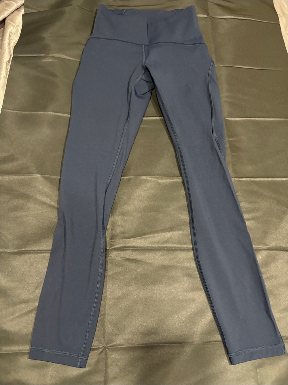 lululemon athletica Navy Blue High-Rise Leggings